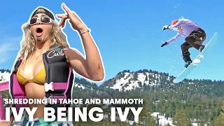 Ivy's Road Trip Turns Toward The Mountains For Some Late-Season Shredding | Ivy Being Ivy Ep3