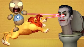 SCARY Lion Vs The Buddy - Kick The Buddy