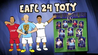 Футболисты реагируют на состав команды года в FC24 | 442oons #fc24 #fifa24 #toty