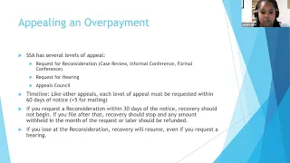 SSI Overpayments and Lump Sum Payments