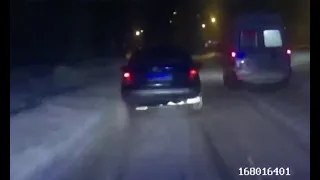 Погоня за несовершеннолетним водителем