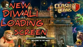 NEW DIWALI LOADING SCREEN UPDATE IN CLASH OF CLANS