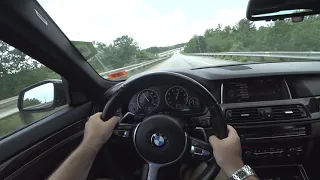 2014 BMW 550i xDrive P.O.V Review
