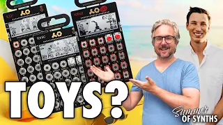 TOYS or SERIOUS INSTRUMENTS? Pocket Operator DAWLESS setup explained! // Summer of Synths