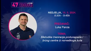 Metodika treniranja protunapada i brzog centra iz norveškoga kuta | Luka Panza