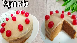 cake recipe without milk/ vegan cake / My Husband asks to bake this cake 3 times a week