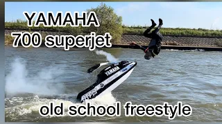 jetstki old school freestyle. YAMAHA 700 superjet