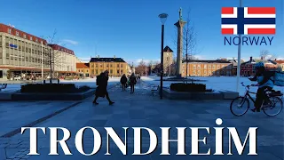 4K Walking Tour in Trondheim - Norway    € + - ?   ! Trondheim is the world’s most expensive city