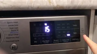 LG Washer Dryer Combo: How to Spin Only