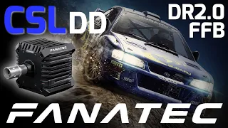 CSL DD Dirt Rally 2.0 FFB Settings! (Gravel)