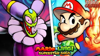 Mario & Luigi Superstar Saga 3DS All Bosses! - Zebratastic Moments