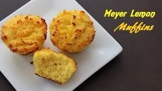 [Paleo Cooking] Meyer Lemon Muffins