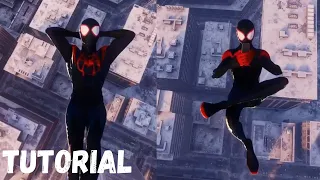 Spider-Man Miles Morales - How to do Into the Spider Verse Air Tricks and Dive Tutorial - Easter Egg