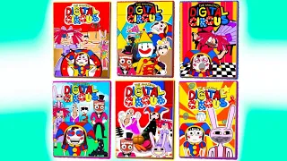 ★THE AMAZING DIGITAL CIRCUS FULL STORY GAMING BOOK🎮+KAUFMO,RAGATHA,POMNI, JAX, GLOINK QUEEN SQUISH