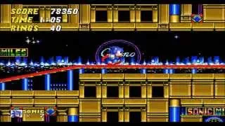 Sonic The Hedgehog 2 HD Walkthrough Part 4: Casino Night Zone