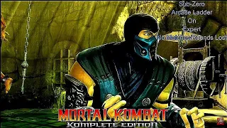 Mortal Kombat 9 Komplete Edition - Sub-Zero Arcade Ladder On Expert No Matches/Rounds Lost