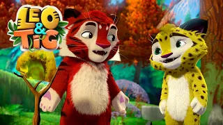 Leo and Tig 🦁 Lost Inspiration - Episode 19 🐯 Funny Family Good Animated Cartoon for Kids