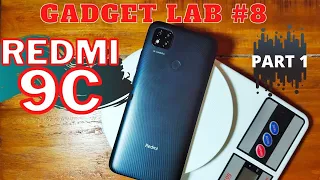 [PART 1] TES Redmi 9C (4/64) Skor Antutu, Fisik, Layar, dan Kapasitas Penyimpanan || GADGET LAB #8