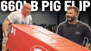 World’s Strongest Man Vs 660lb Pig | Matt Fraser Was Shocked