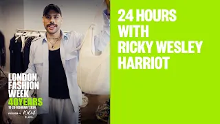 Follow Ricky Wesley Harriot Preparing for London Fashion Week