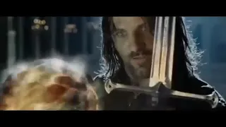 Aragorn was offended by Sauron