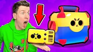 😱 я Открыл *50* МЕГАЯЩИКОВ из Бравл Пасса и ВОТ ЧТО ВЫПАЛО в Brawl Stars !