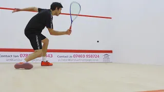 Squash tips: Open racket face with Jethro Binns