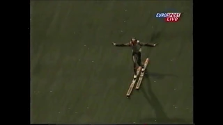 Andreas Widhoelzl - 130m - Lahti 06.09.2002 K120 - Ski Jumping SGP - Hill Record - Winner