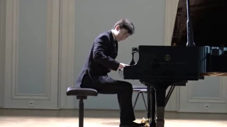 04.12.2016 Klim Pak in a concert of CMS students in the Rachmaninov Hall, Moscow Conservatory