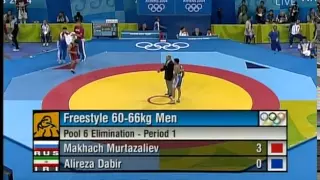 Murtazaliev, Makhach (RUS) vs Dabir, Ali Reza (IRI)