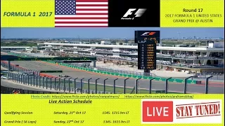 QUALIFYING- 2017 FORMULA 1 UNITED STATES GRAND PRIX @ AUSTIN