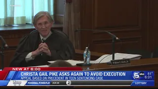 Christa Gail Pike ask again to avoid execution