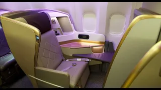 SINGAPORE AIRLINES B777 TOKYO - SINGAPORE | United Club Lounge + Business Class red-eye