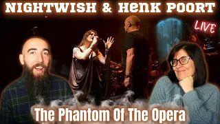 Nightwish ft. Henk Poort - The Phantom Of The Opera (LIVE) (REACTION) with my wife