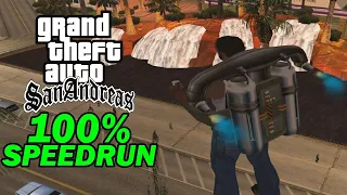 GTA San Andreas 100% Speedrun - December 2021