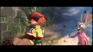 Джуди просит прощения у Лиса Ника ... отрывок из мультфильма (Зверополис/Zootopia)2016