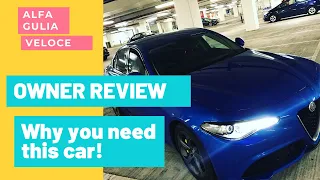 OWNER REVIEW | Alfa Gulia Veloce - The top reasons why you need this Car!