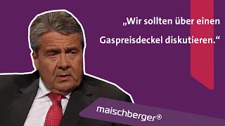 "Wir brauchen Entlastungen für Menschen mit mittlerem Einkommen" - Sigmar Gabriel | maischberger