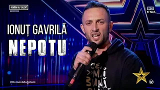 NEPOTU' Ionuț Gavrilă a transmis un mesaj puternic şi profund numai la Românii au Talent!