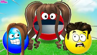 VIREI A MAIOR BOLA DO ROBLOX!! - Ball Battle Simulator