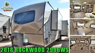 2018 Front Bedroom ROCKWOOD 2906WS Ultra Lite Travel Trailer RV Colorado Dealer