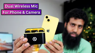 Dual Wireless Microphone For Youtubers & Vloggers | Hollyland Lark M1