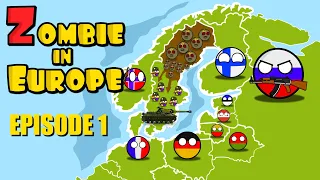 Zombie in Europe. Countryballs.Episode 1