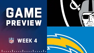 Las Vegas Raiders vs. Los Angeles Chargers | Week 4 NFL Game Preview
