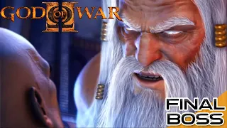 God of War 2 - Kratos vs Zeus (Final Boss Fight & Ending - 1080p 60fps)