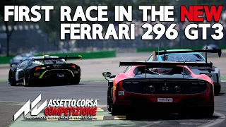 First Race in the Ferrari 296 GT3 @ Monza | Assetto Corsa Competizione