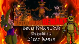 ||🇺🇸&🇵🇹||GC||SecurityBreatch||fnaf react to 💀After hours💀 ||Glammike AU|| Part1/3 | New design