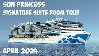 Sun Princess Signature Suite #14622 Room Tour