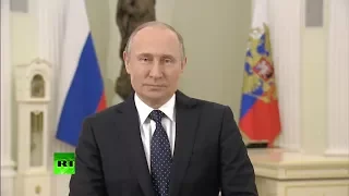 Обращение Владимира Путина к россиянам перед выборами 2018