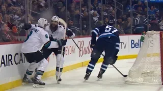 Joe Pavelski buries feed from Burns to tally OT winner shorthanded